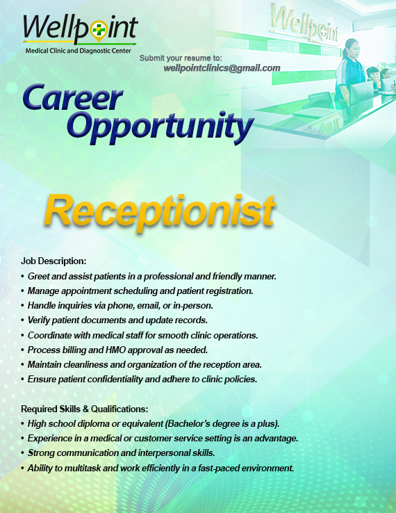 Reception Hiring